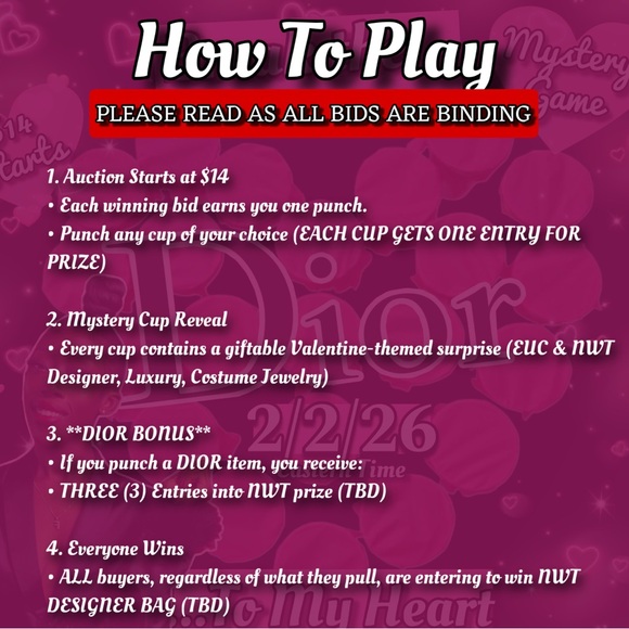 2/2/26- 💕Break The DiOR To My Heart 💘❤️ - Picture 3 of 4